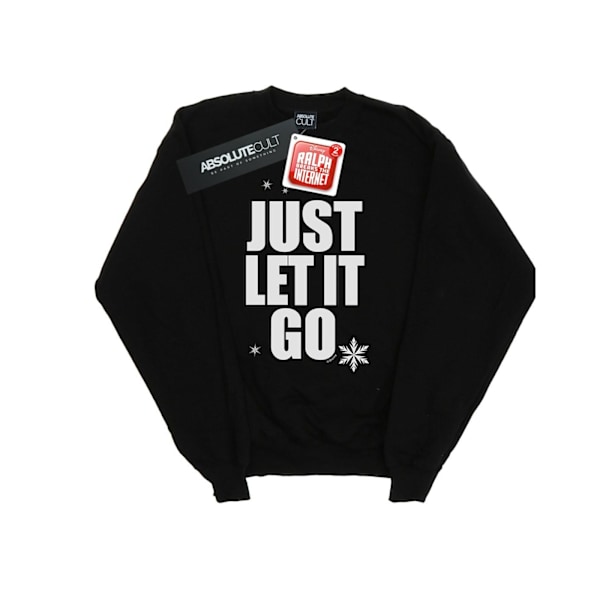 Disney Girls Wreck It Ralph Elsa´s tröja Sweatshirt 9-11 år Black 9-11 Years