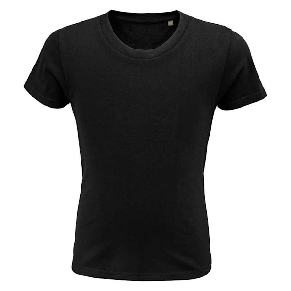 SOLS Barn/Barn Pioneer Ekologisk T-shirt 12 År Deep Black Deep Black 12 Years