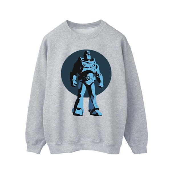 Disney Lightyear Buzz Stående Cirkel Sweatshirt S Sport Grå Sports Grey S