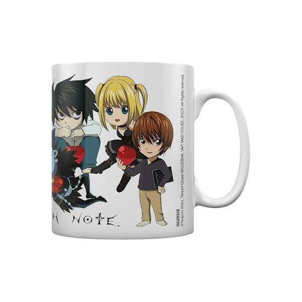 Death Note Chibi Mug En Storlek Flerfärgad Multicoloured One Size