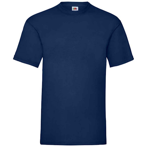 Fruit Of The Loom Herr Valueweight T-shirt 4XL Marinblå Navy 4XL