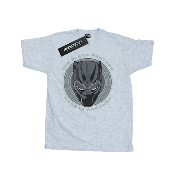 Black Panther Herr T-shirt i bomull Tillverkad i Wakanda M Sports Grey Sports Grey M