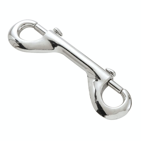 Shires Double Trigger Clip One Size Silver Silver One Size