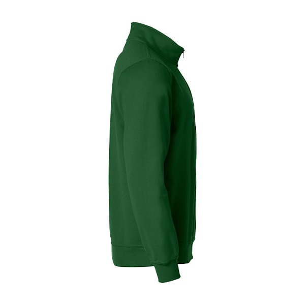 Clique Unisex Vuxen Basic Halv Zip Sweatshirt M Flaskgön Bottle Green M