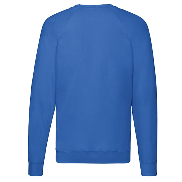 Fruit of the Loom Unisex Adult Lightweight Raglan Sweatshirt XX Royal Blue XXL