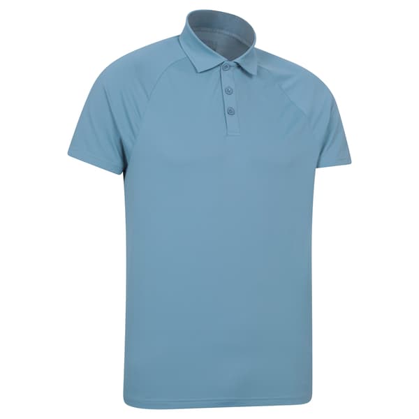 Mountain Warehouse IsoCool Lättvikts Pikétröja för Herr S Ljus Light Blue S