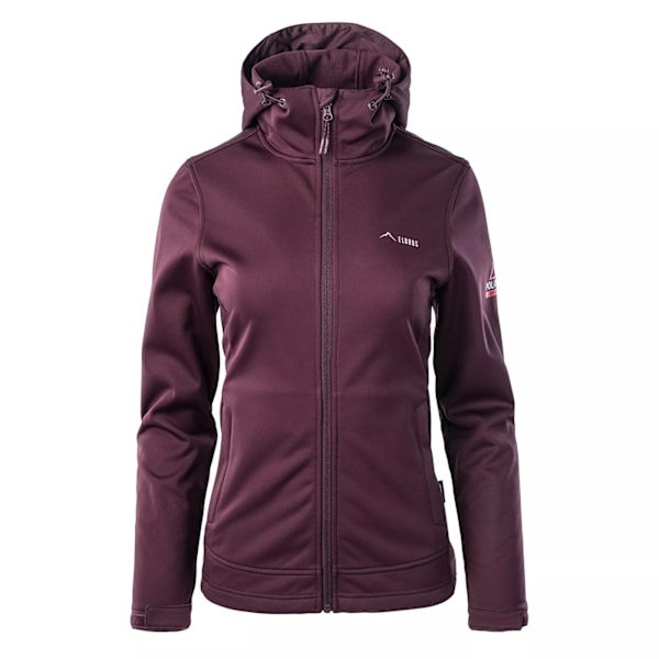 Elbrus Womens/Ladies Ifaro Soft Shell Jacket XL Winetasting Winetasting XL