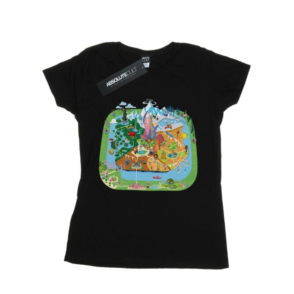 Disney Dam/Dam Zootropolis City bomull T-shirt M Svart Black M