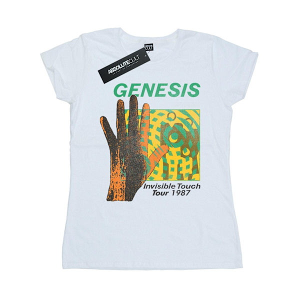 Genesis Womens/Ladies Invisible Touch Tour Bomull T-shirt L Vit White L