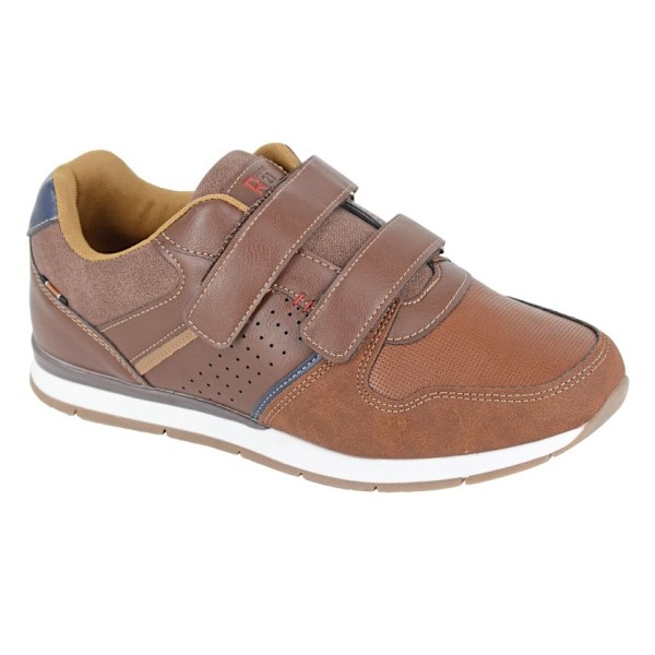 R21 Herr Syntetisk Nubuck Tränare 8 UK Brun Brown 8 UK