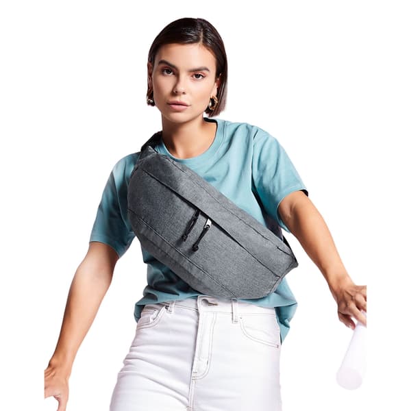 Bagbase Oversized Crossbody Bag One Size Grey Marl Grey Marl One Size