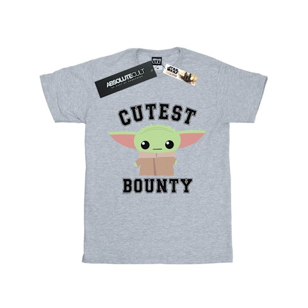 Star Wars The Mandalorian Cutest Bounty T-shirt M Sports G för män Sports Grey M