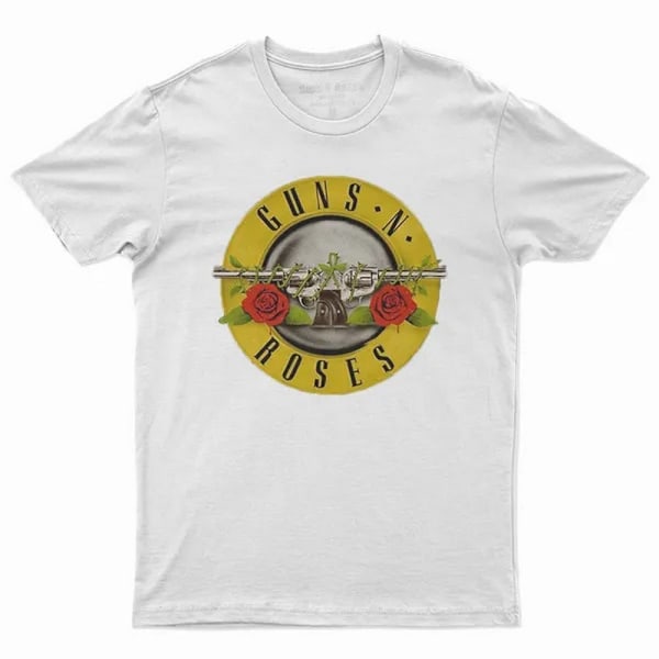 Guns N Roses Barn/Barn Classic Logo T-Shirt 9-10 År Vit White 9-10 Years