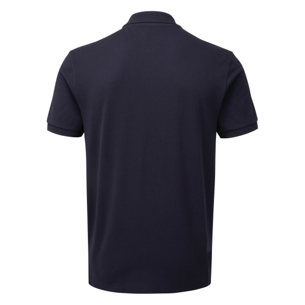 Asquith & Fox Mens Pikétröja S Marinblå Navy S