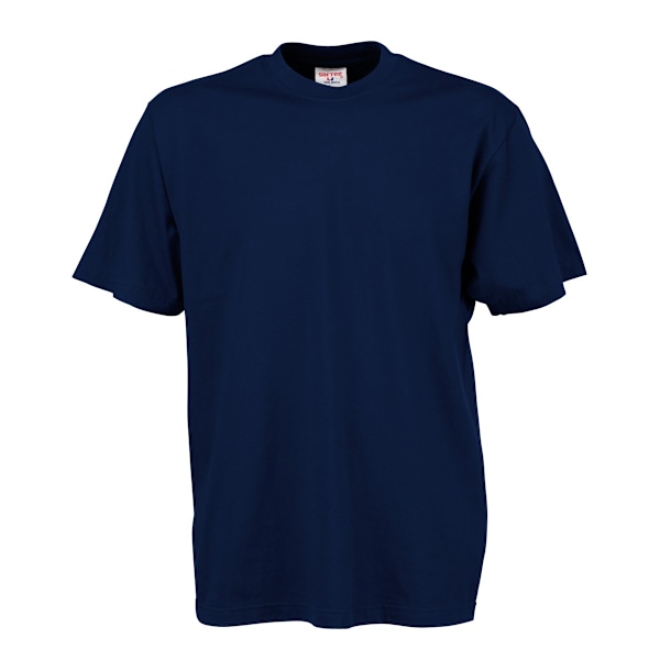 Tee Jays herr T-shirt med kort ärm 5XL marinblå Navy Blue 5XL