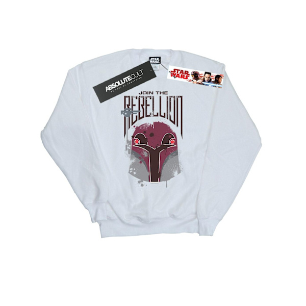 Star Wars Herr Rebels Rebellion Sweatshirt XXL Vit White XXL