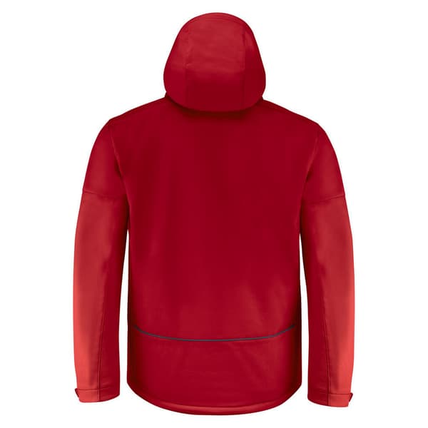 Printer Herr Overlanding Soft Shell Jacka XXL Röd Red XXL
