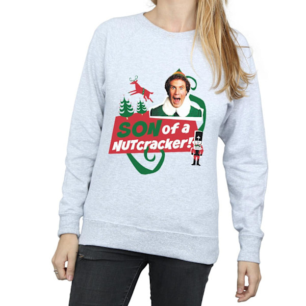 Elf Dam/Damer Son Of A Nutcracker Sweatshirt XL Heather Grå Heather Grey XL