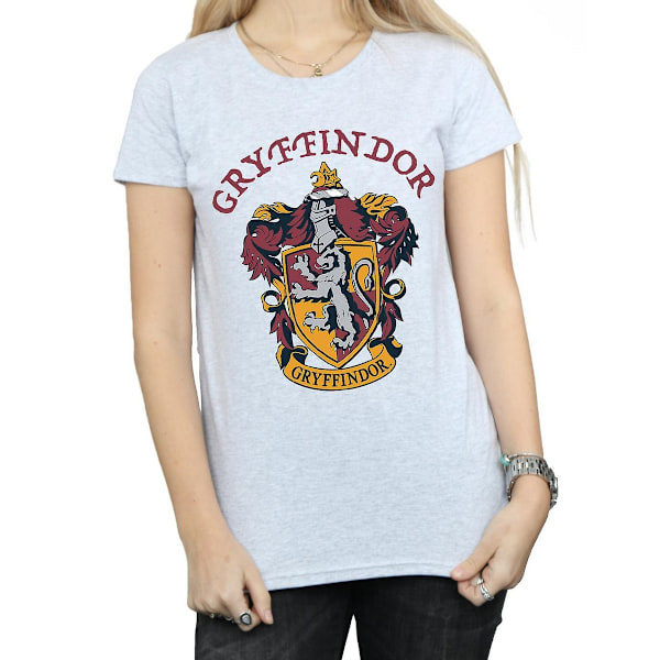 Harry Potter Dam/Kvinnor Gryffindor T-Shirt XL Sports Grey Sports Grey XL