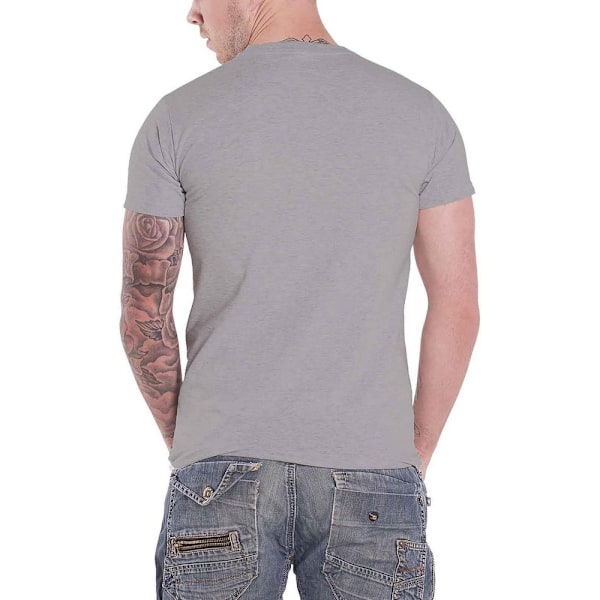 Virgin Records Unisex Vuxen Logo Bomull T-shirt S Grå Grey S
