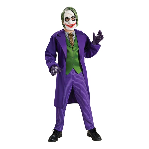 Batman: The Dark Knight Boys The Joker Costume L Lila/Grön Purple/Green L