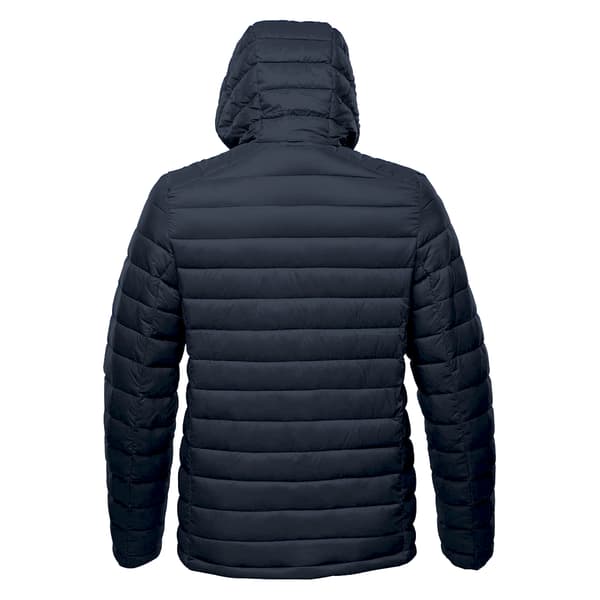 Stormtech Herr Gravity Huvförsedd Termisk Vinterjacka (Hållbar Vattenavvisande) Navy/Charcoal 2XL