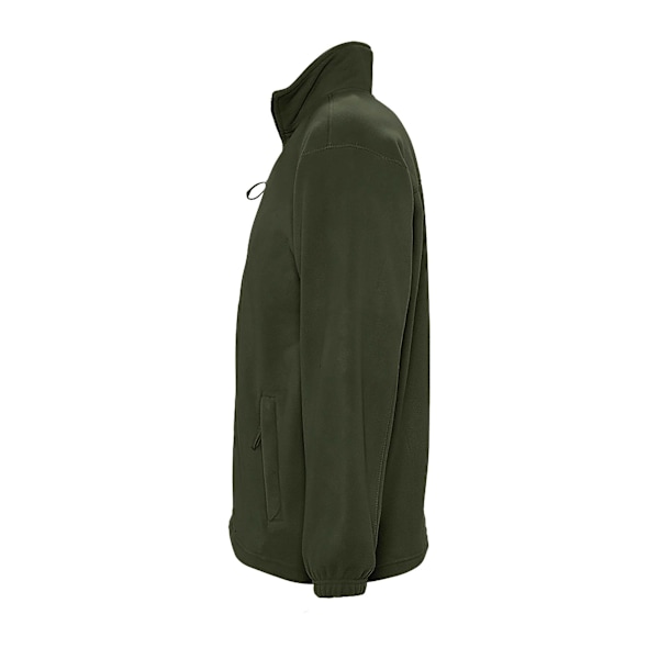 SOLS Herr North Full Zip Outdoor Fleece Jacka 4XL Army Army 4XL