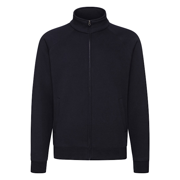 Fruit of the Loom Premium Sweatjacka för Herr S Mörk Marinblå Deep Navy S