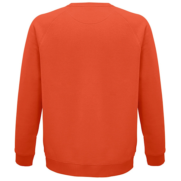 SOLS Unisex Adult Space Organic Raglan Sweatshirt 3XL Bränd Orange Burnt Orange 3XL