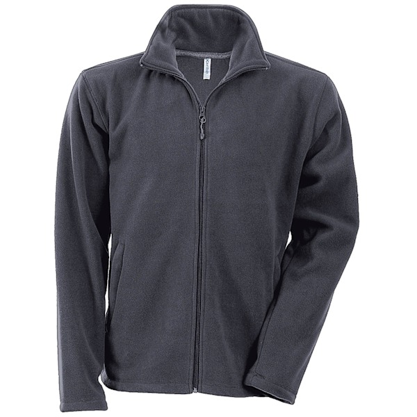 Kariban Falco Full Zip Anti Pill Fleece Jacka L Convoy Gr Convoy Grey L