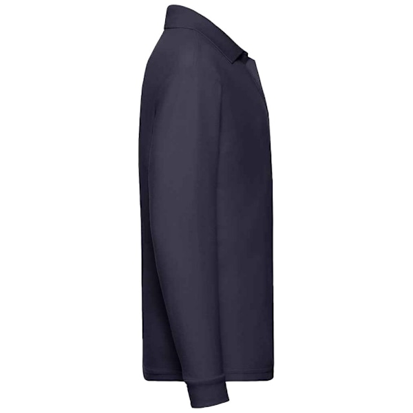 Fruit Of The Loom Barn/Barnkläder Långärmad Pique Poloskjorta 3 Deep Navy 3-4 Years