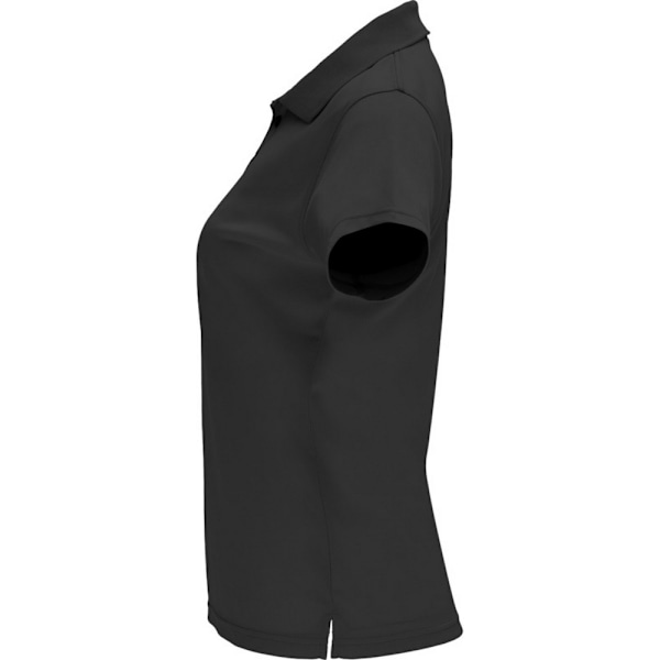 Roly Dam/Kvinnor Monzha Kortärmad Sports Polotröja XXL S Solid Black XXL