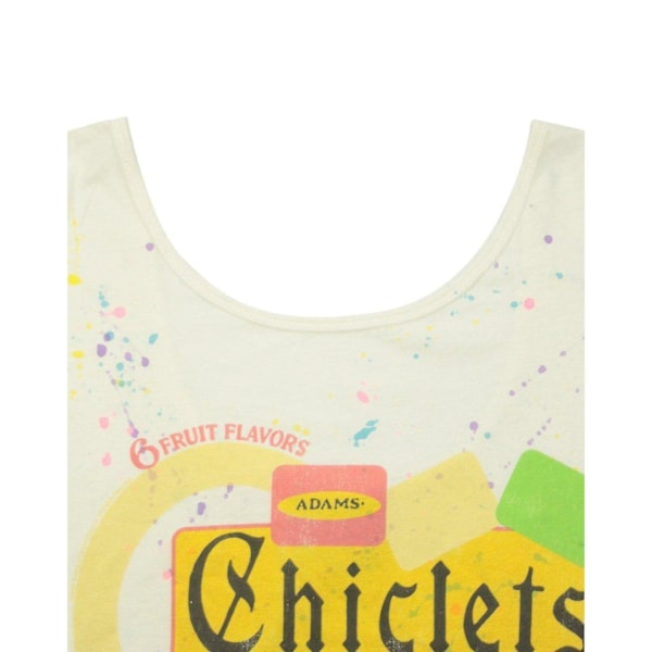 Junk Food Damkläder/Dam Paint Chiclets T-shirt M Vit White M