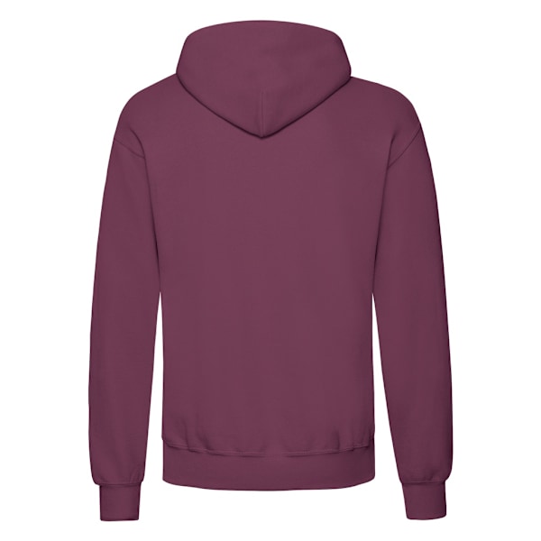 Fruit Of The Loom Unisex Vuxen Klassisk Huvtröja L Bur Burgundy L