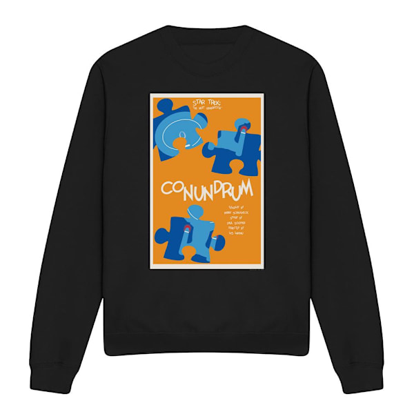 Star Trek Unisex Vuxen The Next Generation Säsong 5 Avsnitt 14 Black L