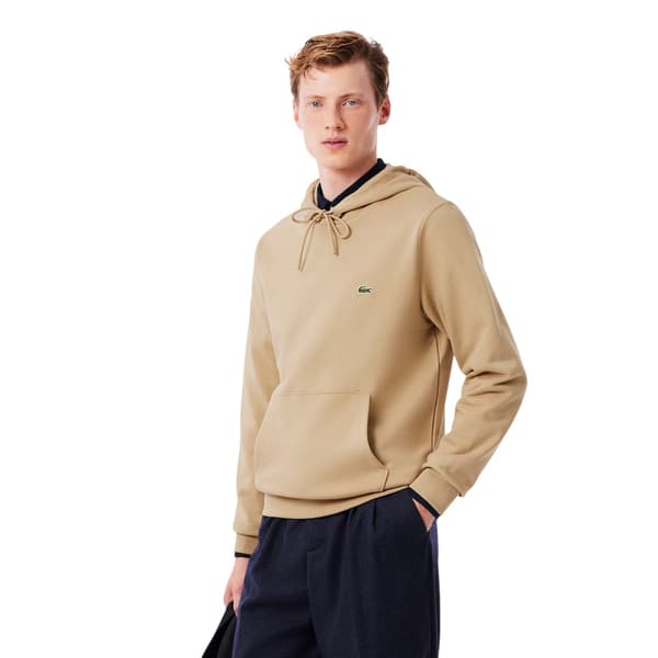 Lacoste Herr Basic Pullover Hoodie S Beige Beige S