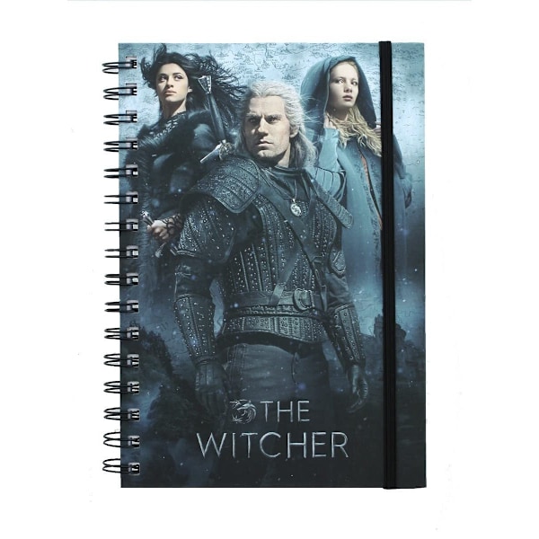 The Witcher Connected By Fate A5 Notebook One Size Blå/Grå Blue/Grey One Size