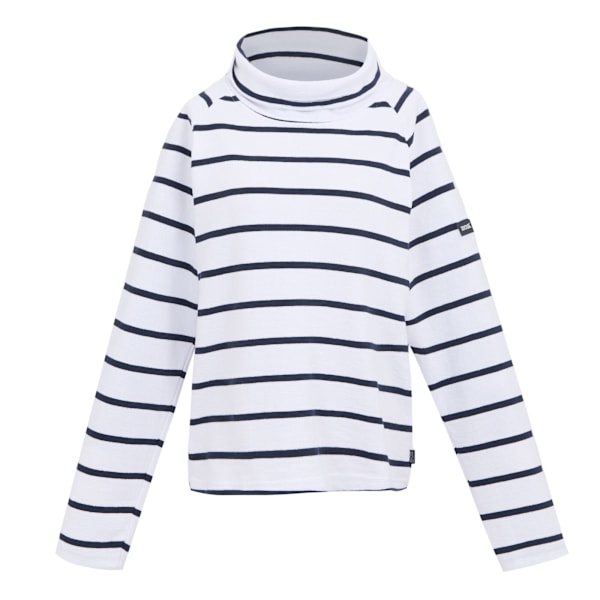 Regatta Havendo Sweatshirt för Kvinnor/Dam Storlek 10 UK Vit/Marinblå White/Navy 10 UK