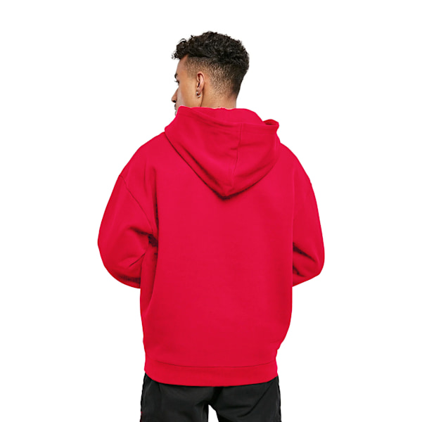 SOLS Unisex Adult Connor Organic Oversized Hoodie XS Bright Red Bright Red XS