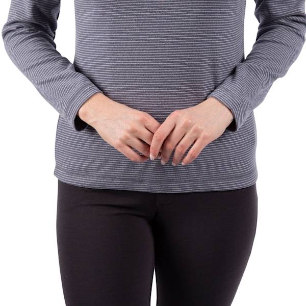 Trespass Dam/Kvinnor Olga Läder Fleece Topp S Denim Blå Marl Denim Blue Marl S