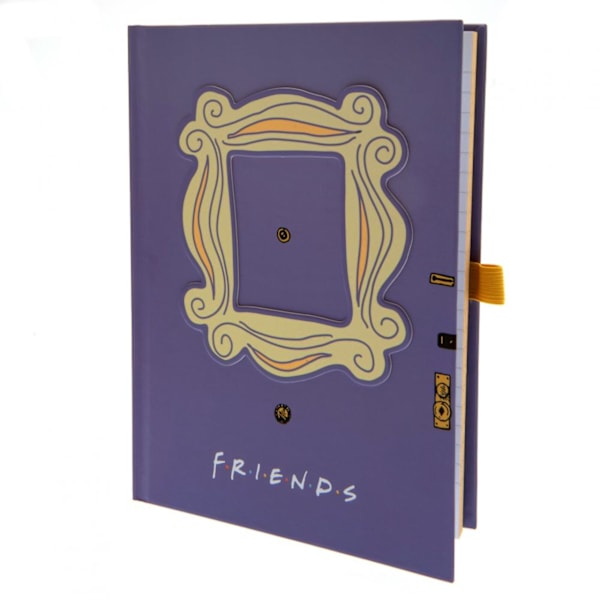 Friends Premium Fotoram A5 Anteckningsbok En Storlek Lila/Guld Purple/Gold One Size