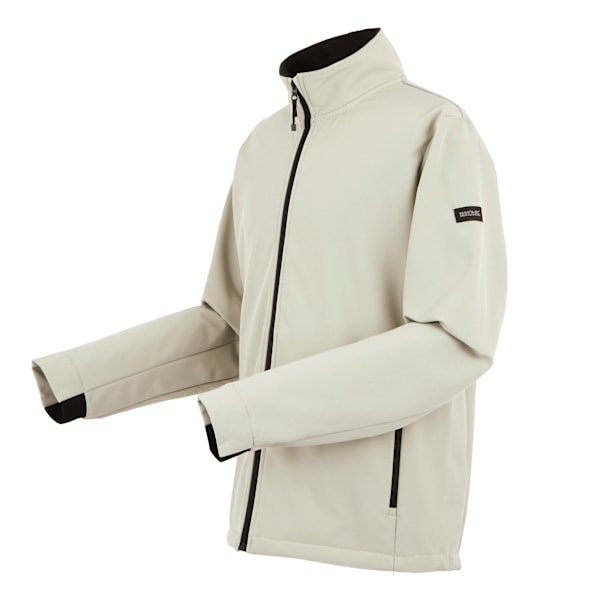 Regatta Herr Dendrick Soft Shell Jacka 4XL Abbeystone/Svart Abbeystone/Black 4XL