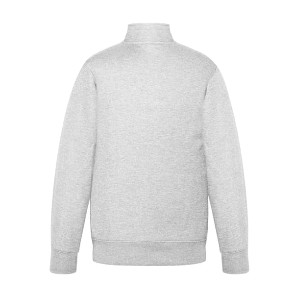 Slazenger Herr Logotyp Polycotton Hel Dragkedja Jacka S Gråmelerad Grey Marl S
