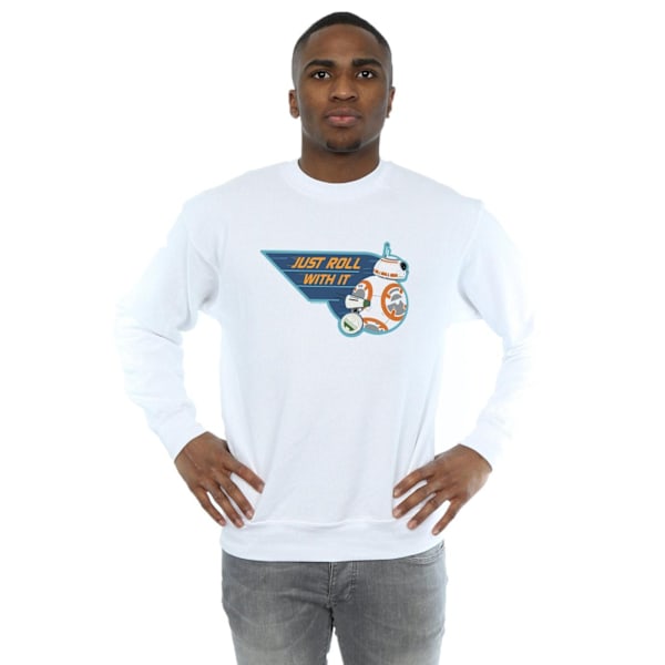 Star Wars: The Rise of Skywalker Herr D-O & BB-8 Just Roll With White XL