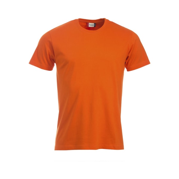 Clique Mens New Classic T-Shirt XS Blood Orange Blood Orange XS