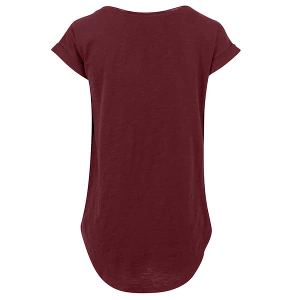 Bygg ditt varumärke Dam/Dam lång Slub T-shirt M Cherry Cherry M