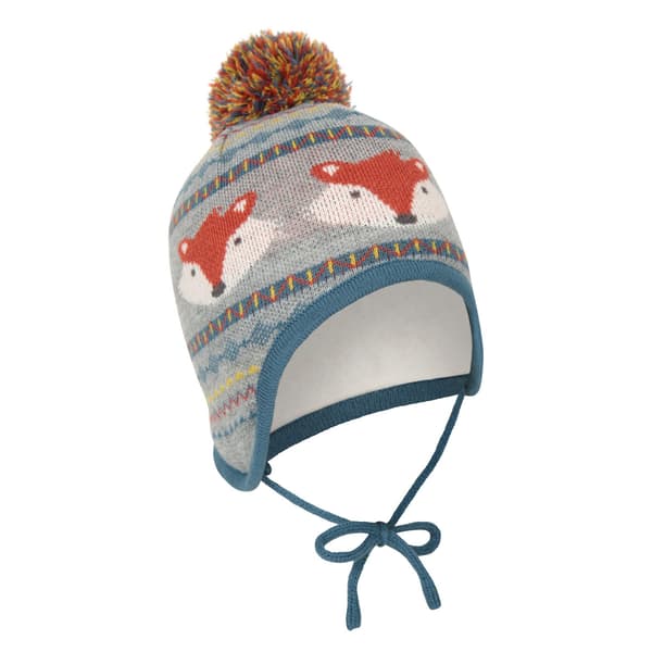 Mountain Warehouse Barn/Barn Fox Trapper Hat En Storlek Grå Grey/Blue/Orange One Size