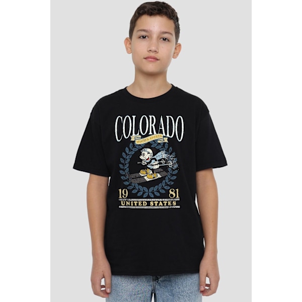Disney Barn/Barn Colorado Ski Musse Pigg T-Shirt 12-13 År Black 12-13 Years