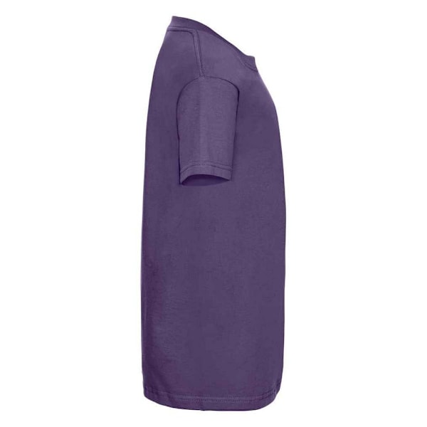 Jerzees Schoolgear Barn/Barn Classic Plain Ringspun Bomull Purple 5-6 Years