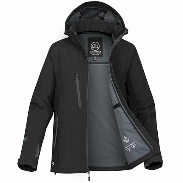 Stormtech Patrol Teknisk Softshelljacka för Herr XL Svart/ Kol Black/ Carbon XL